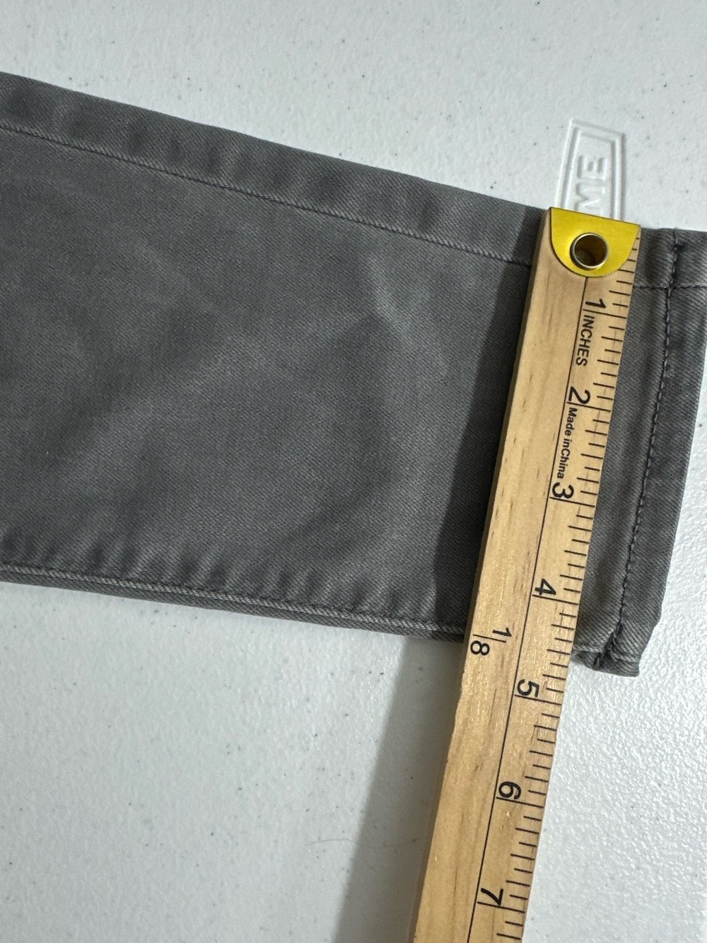 American Eagle Size 8 Long Hi-Rise Gray Cargo Jegging Next Level Stretch - Picture 14 of 14